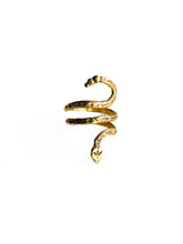 Load image into Gallery viewer, Diamondback Snake Ring - GP

