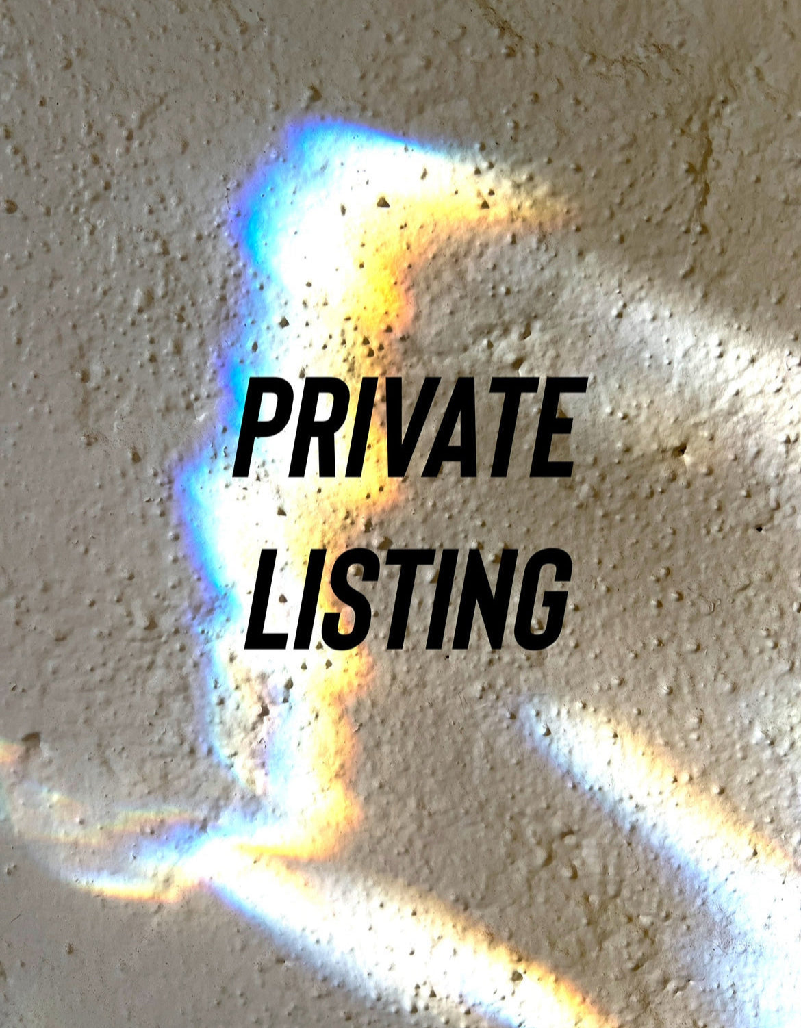 Private Listing