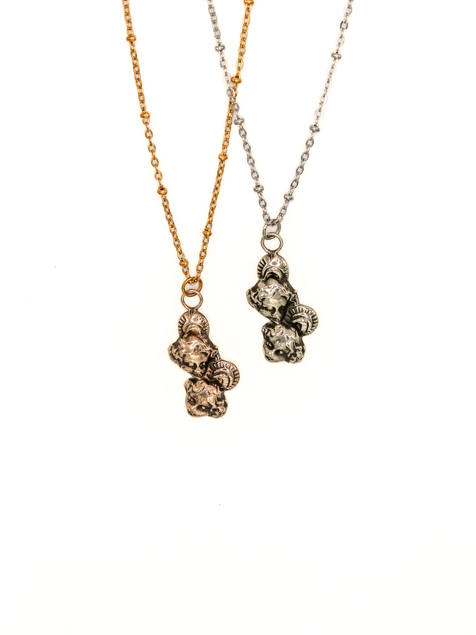 Gemini Pendant - Bronze
