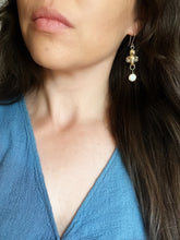 Load image into Gallery viewer, Lumara Pearl Drop Earrings
