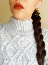 Load image into Gallery viewer, Sun Sigil Earrings
