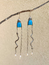 Load image into Gallery viewer, Turquoise Horizon Earrings
