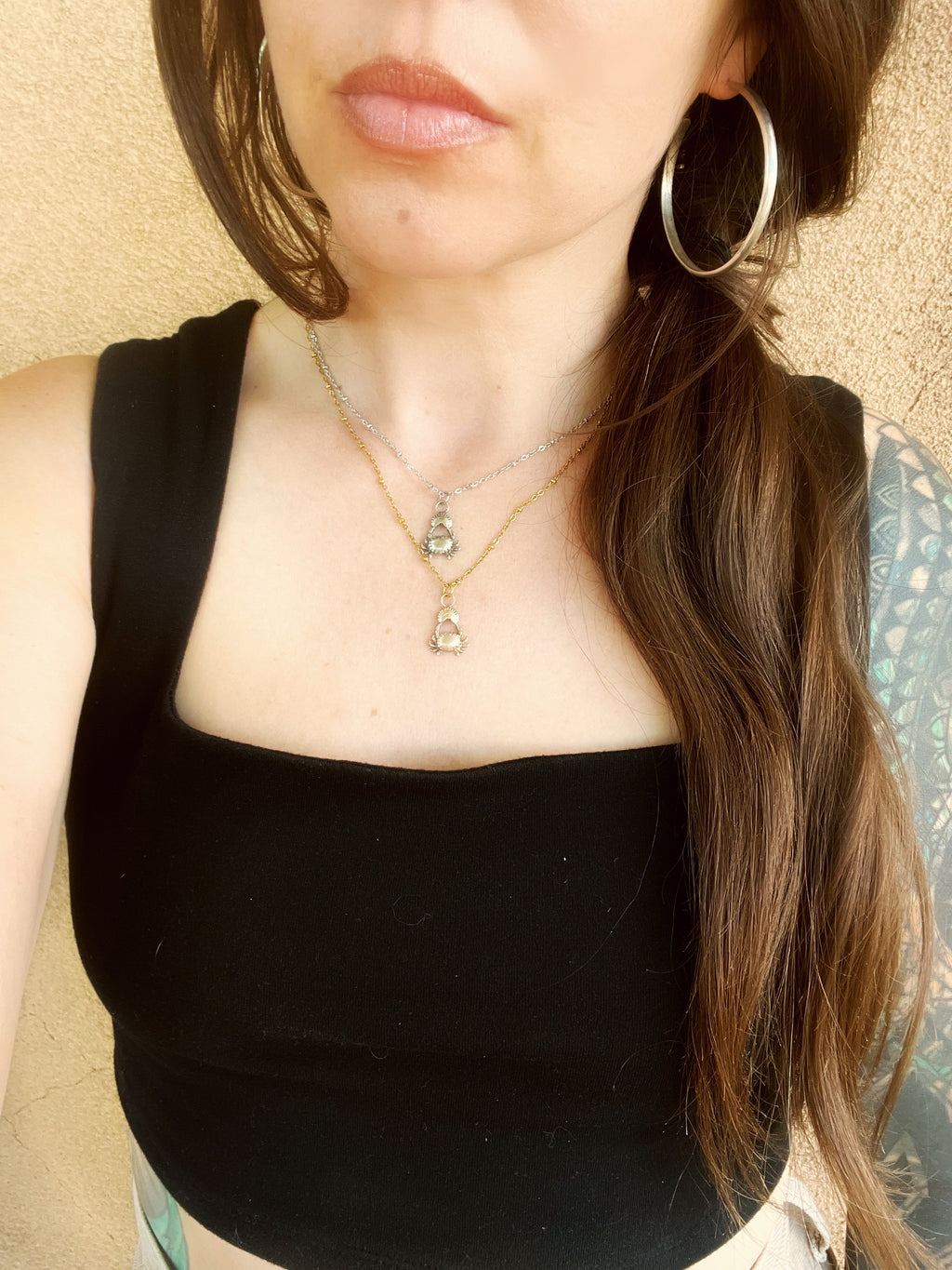 Cancer Pendant - Bronze