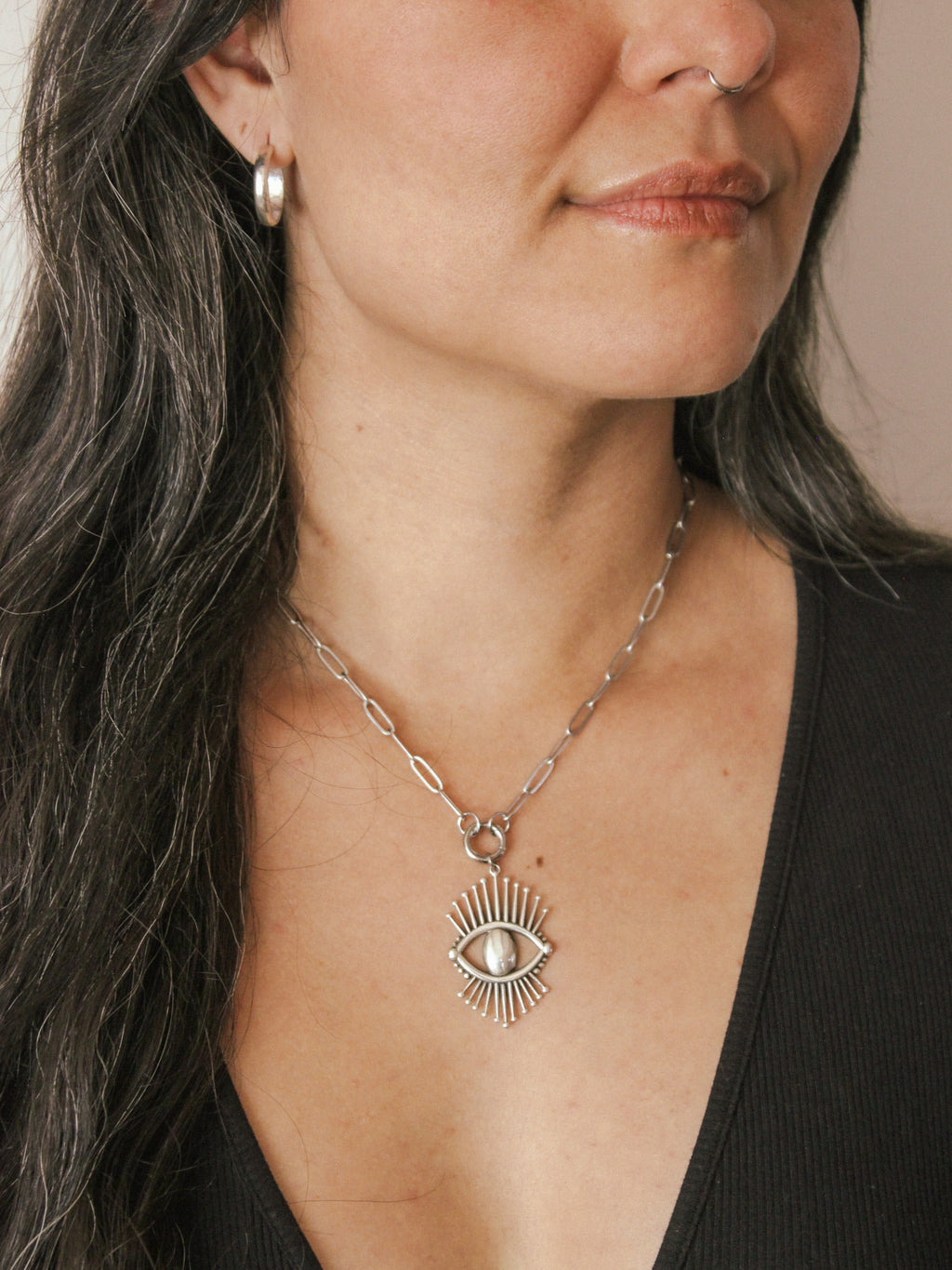 Ojo Pendant SS